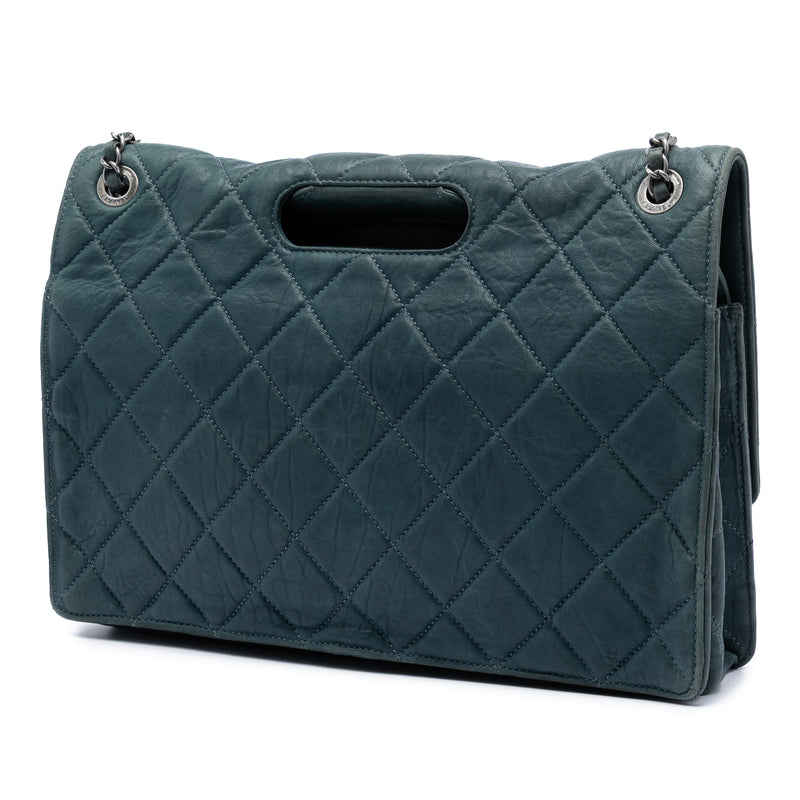 Paris Byzance Maxi Washed Lambskin Take Away Flap - Image 2