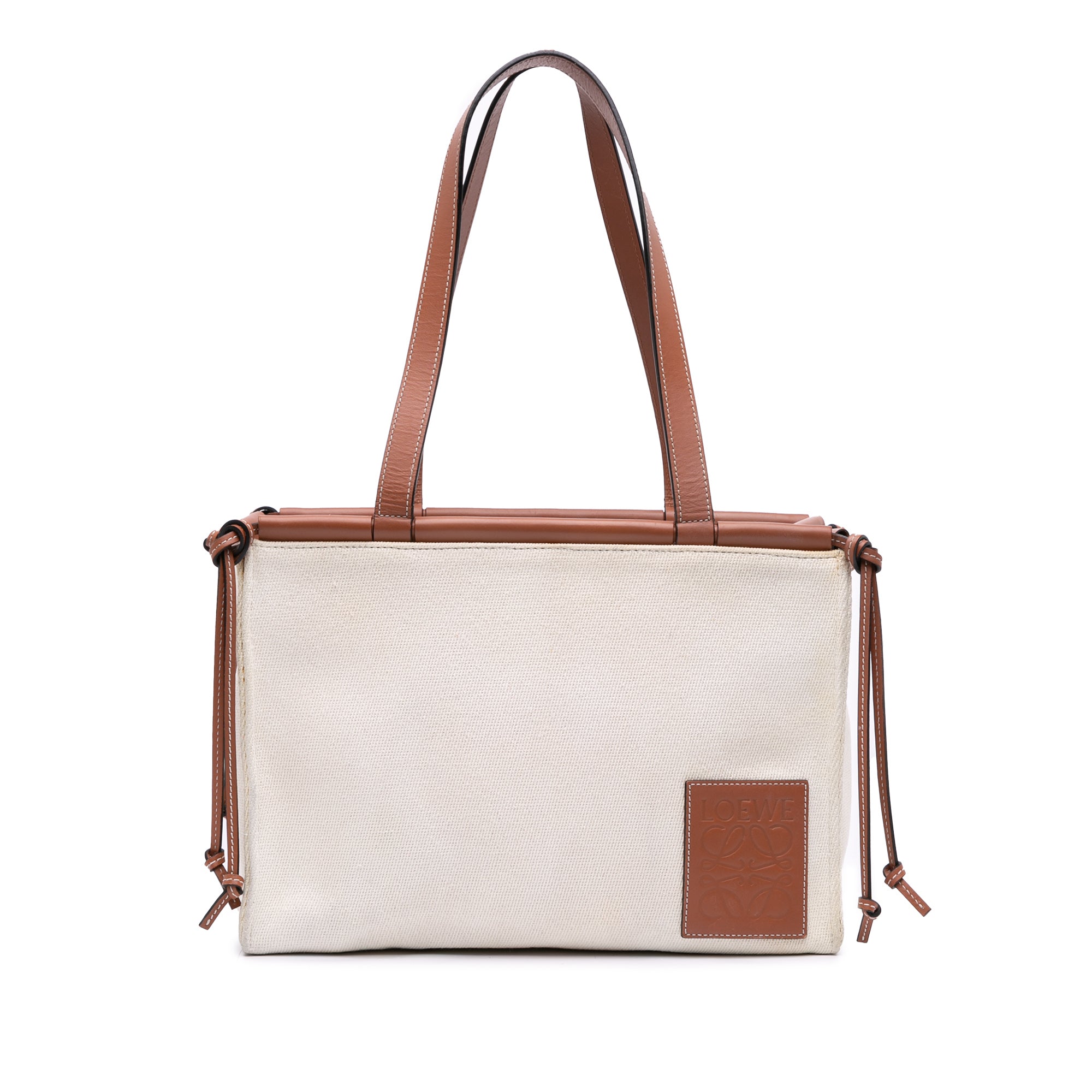 Small Canvas Cushion Tote - Image 1