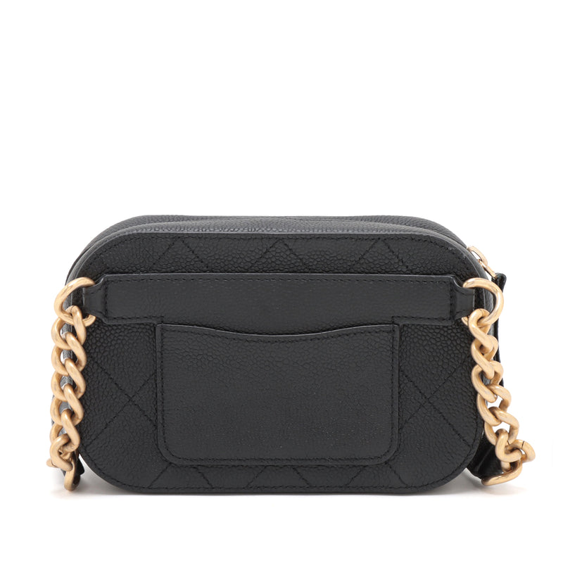 CC Stitched Caviar Chic Affinity Belt Bag - Image 2