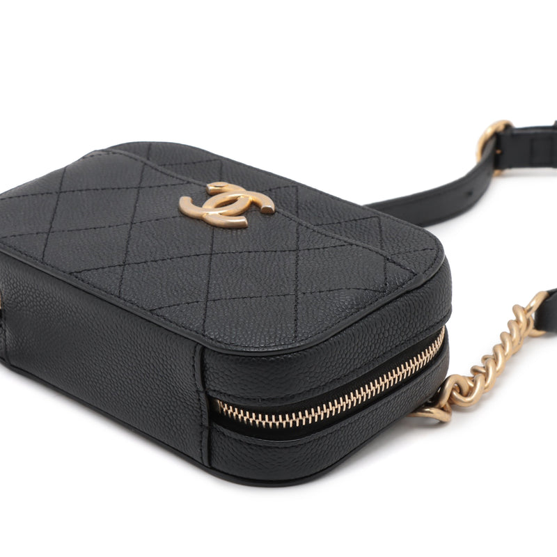 CC Stitched Caviar Chic Affinity Belt Bag - Image 9