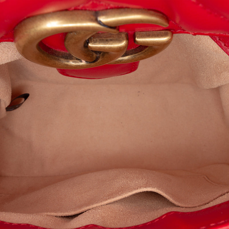 Mini GG Marmont Matelasse Leather Top Handle Bag - Image 4