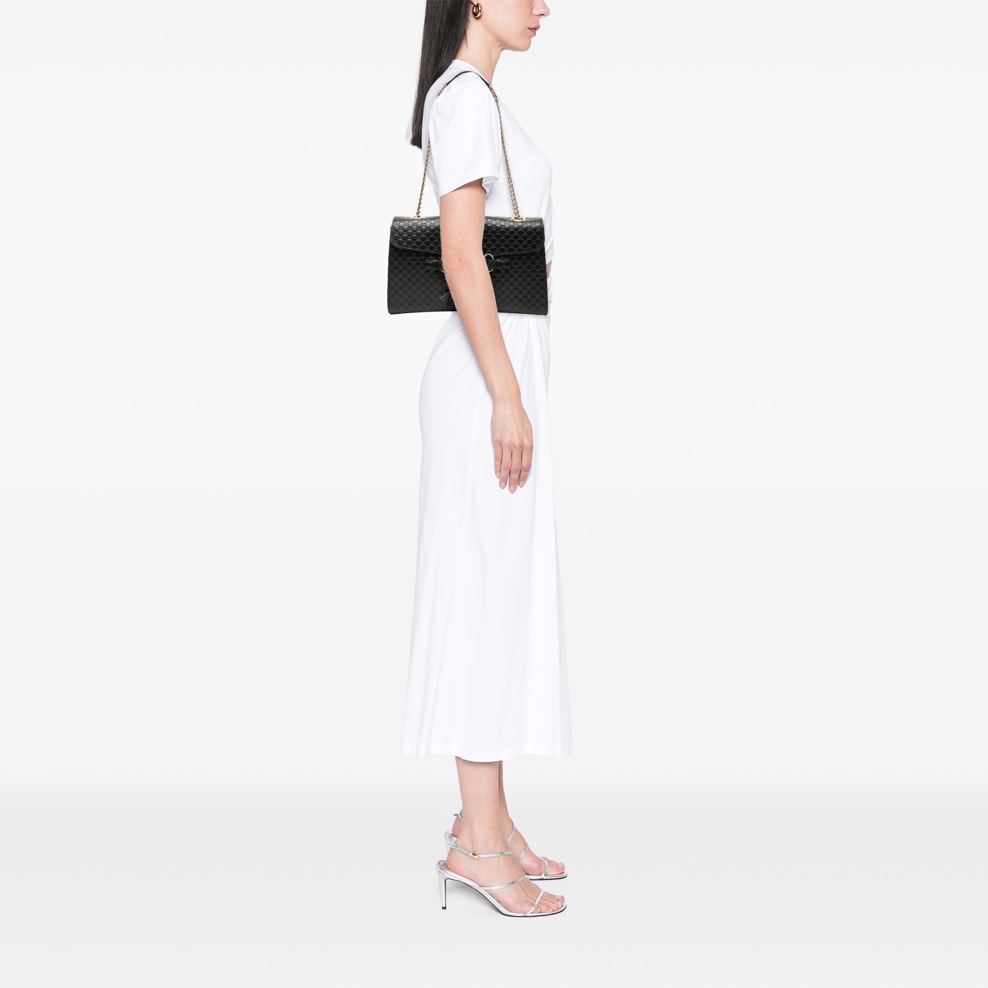 Medium Microguccissima Emily Shoulder Bag - Image 7
