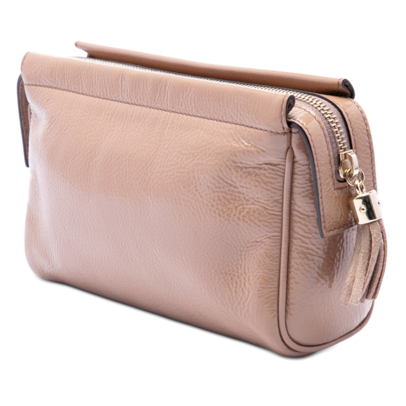 Soft Patent Soho Clutch - Image 2