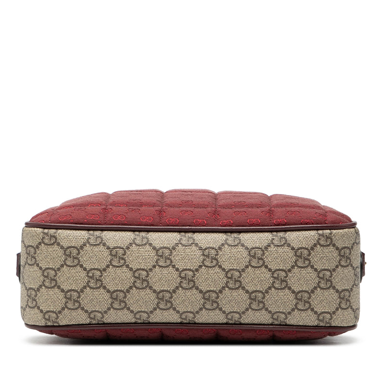 Small Quilted Mini GG Canvas and GG Supreme Double G Crossbody - Image 3