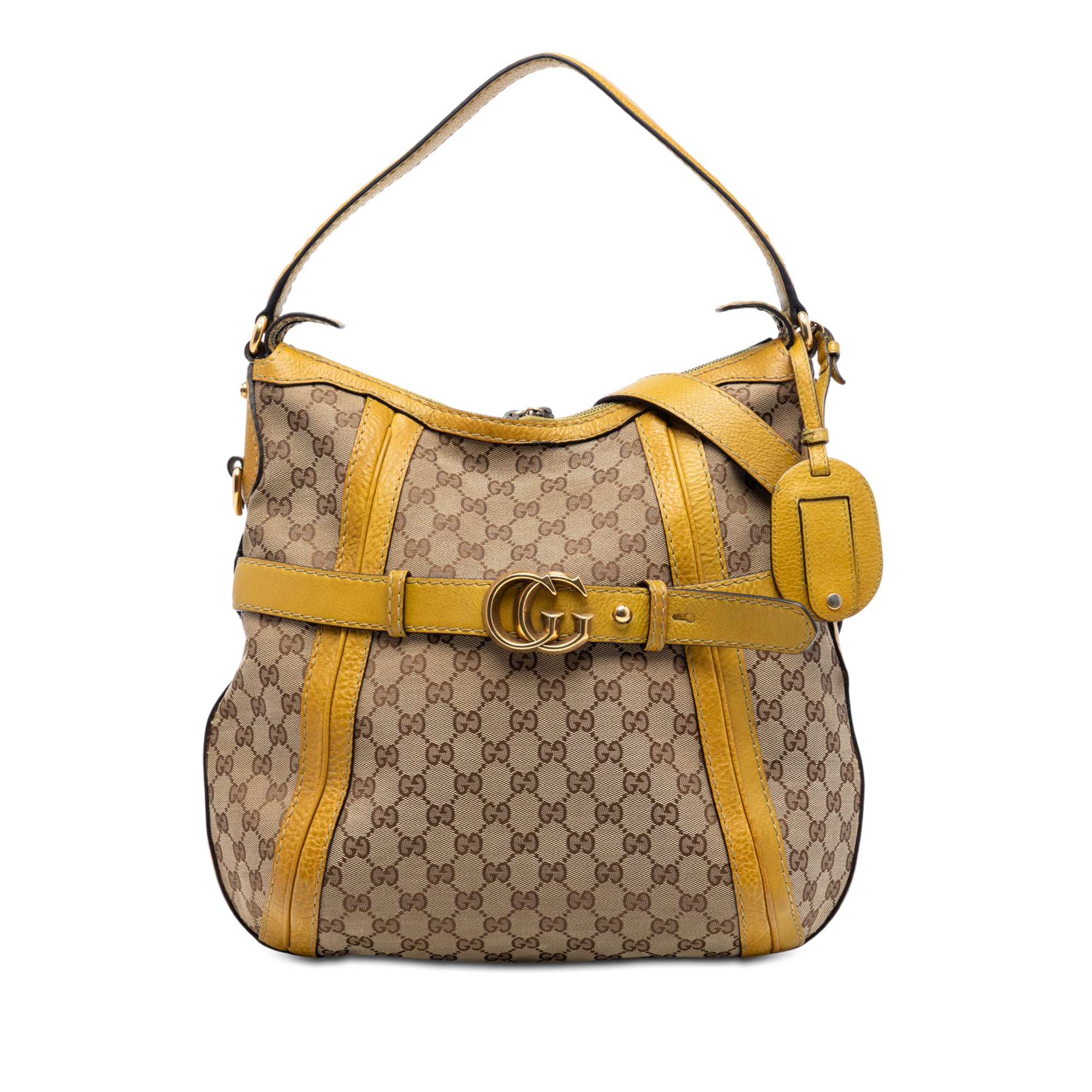 Medium GG Canvas Running Satchel - Image 1