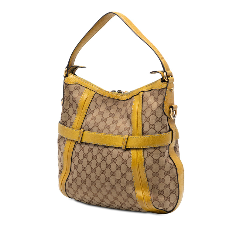 Medium GG Canvas Running Satchel - Image 2
