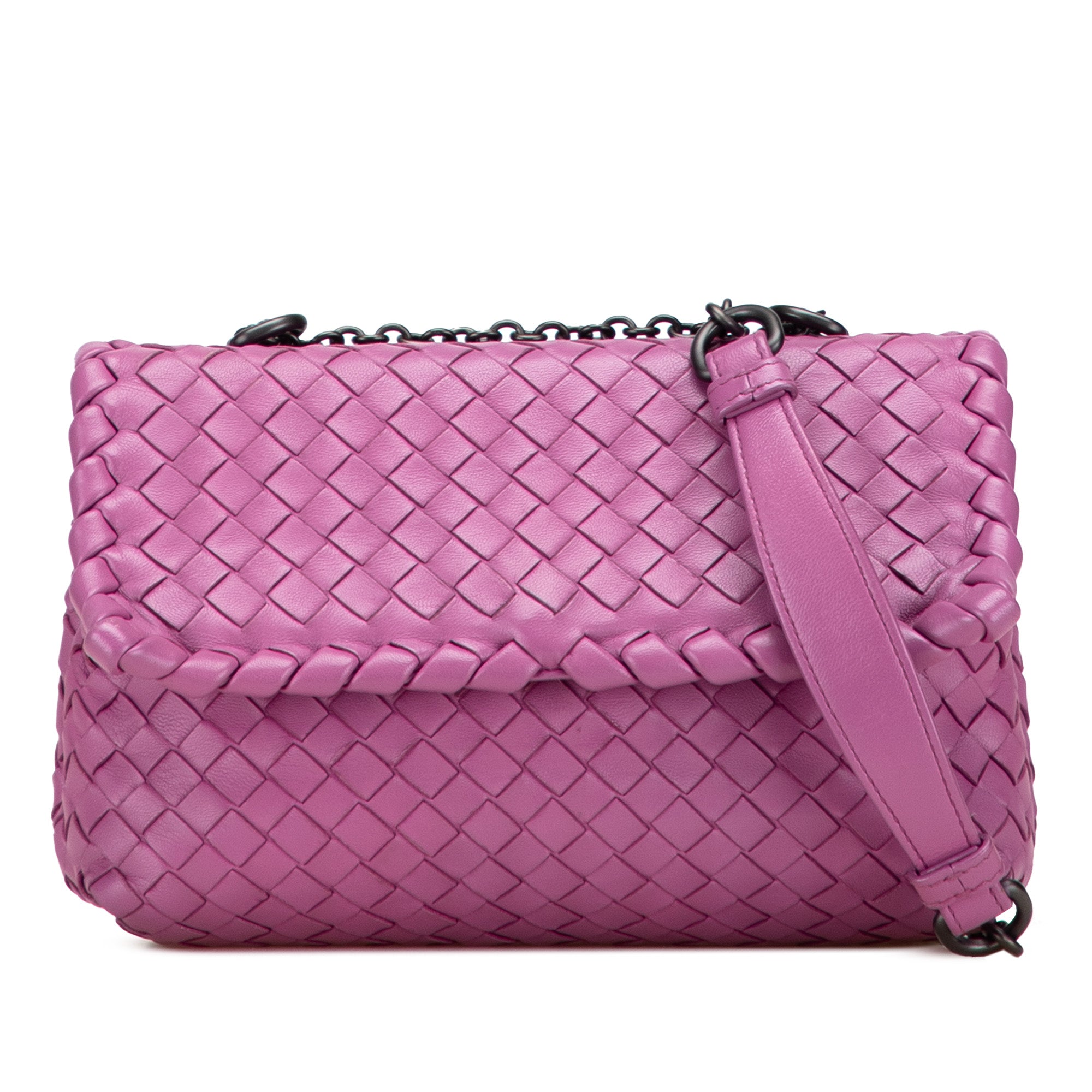 Baby Nappa Intrecciato Olimpia Crossbody - Image 1