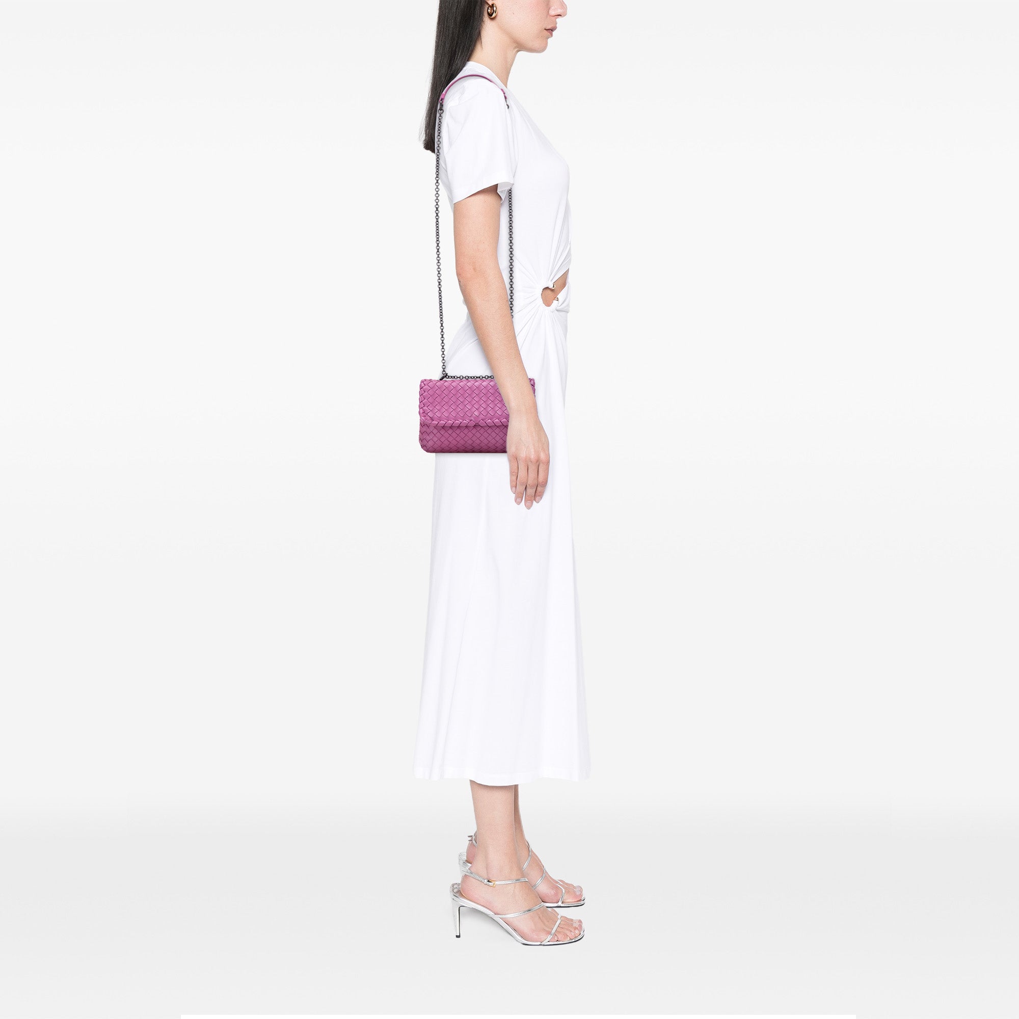 Baby Nappa Intrecciato Olimpia Crossbody - Image 10