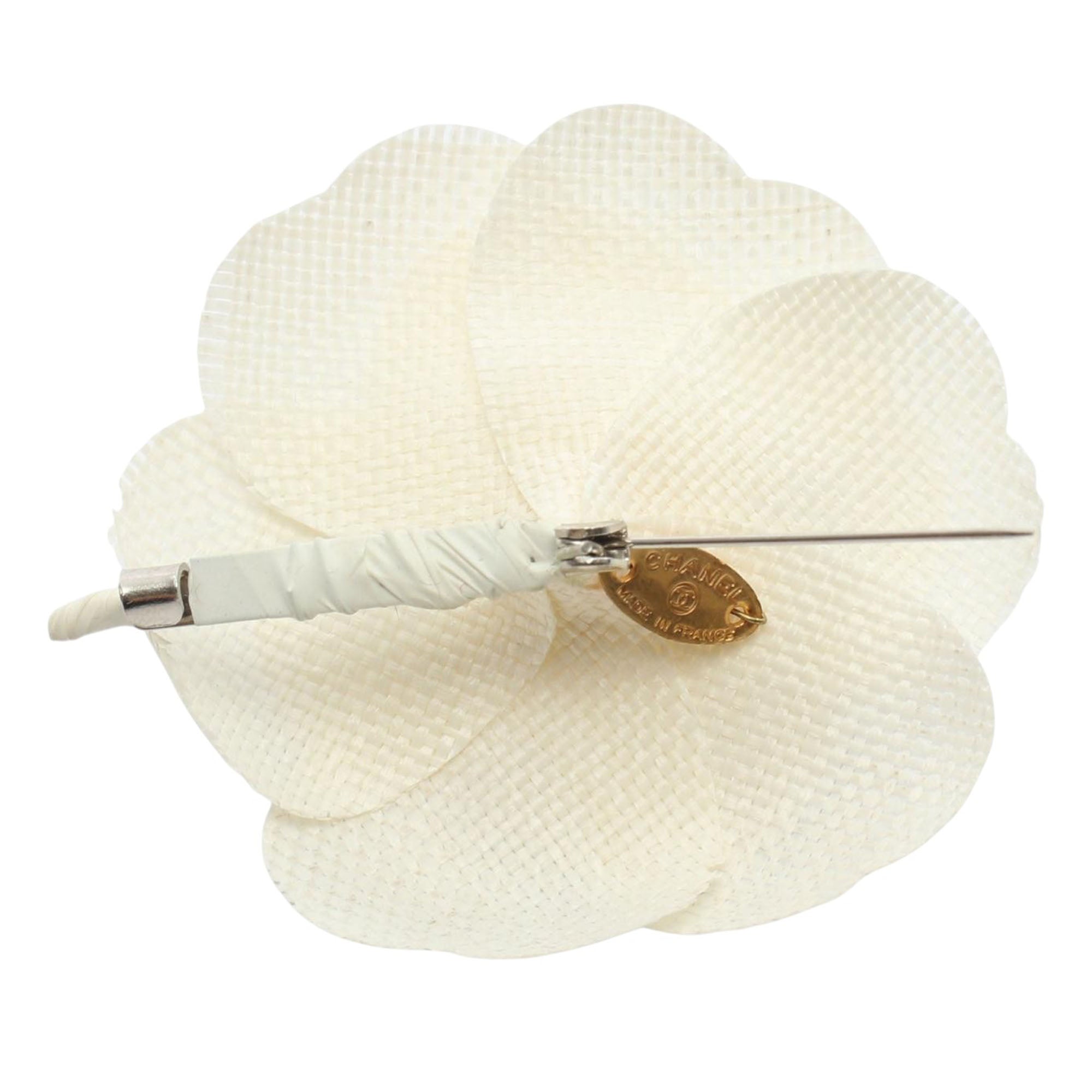 Canvas Camellia Brooch - Image 2