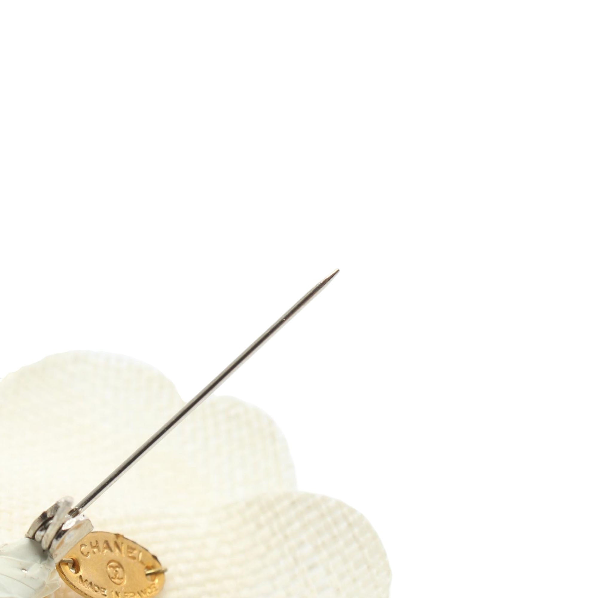 Canvas Camellia Brooch - Image 5