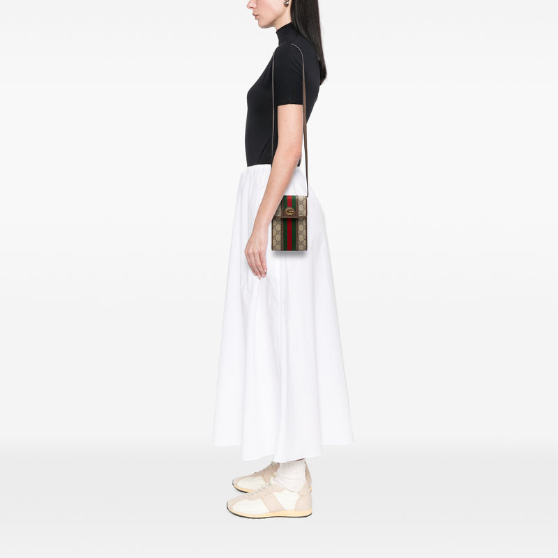 Mini GG Supreme Web Ophidia Crossbody - Image 7