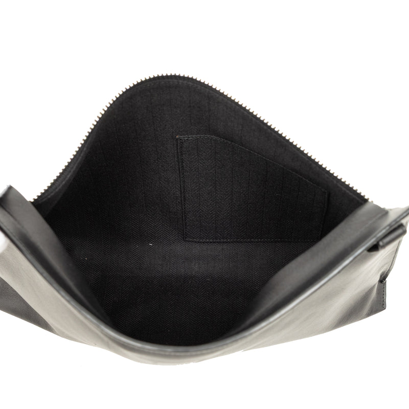 Leather Anagram T Clutch - Image 4