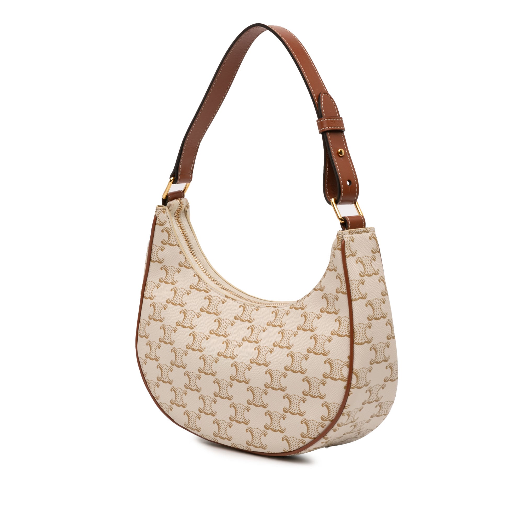Triomphe Coated Canvas Ava Shoulder Bag - Image 2