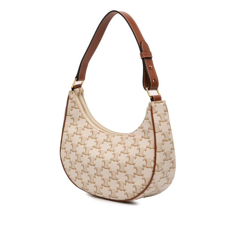 Triomphe Coated Canvas Ava Shoulder Bag - Image 2