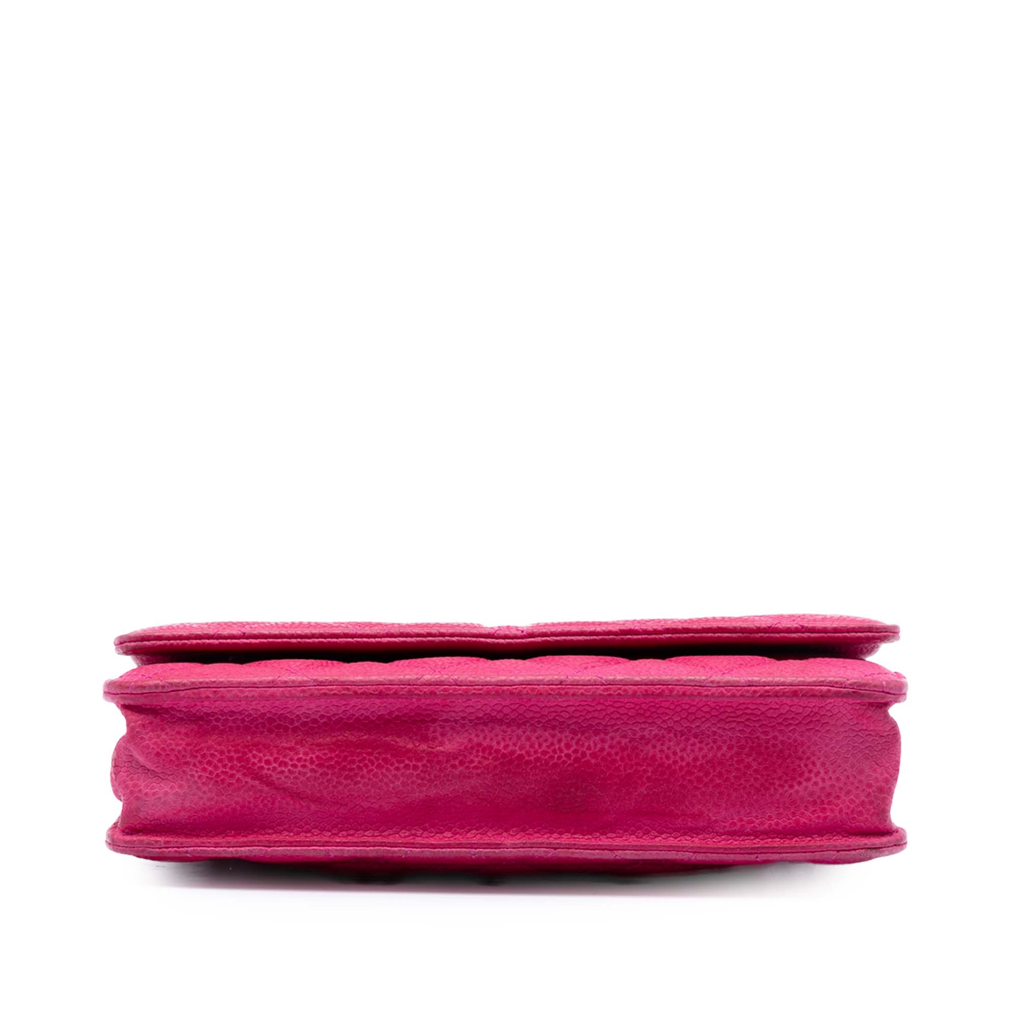 CC Quilted Caviar Wallet on Chain - Image 3