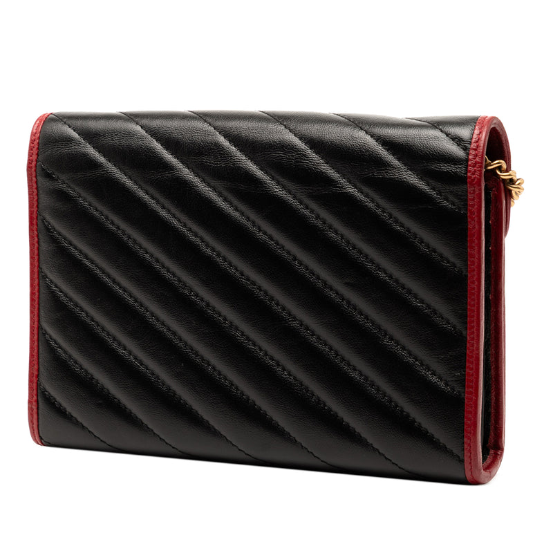 GG Marmont Matelasse Leather Torchon Wallet On Chain - Image 2