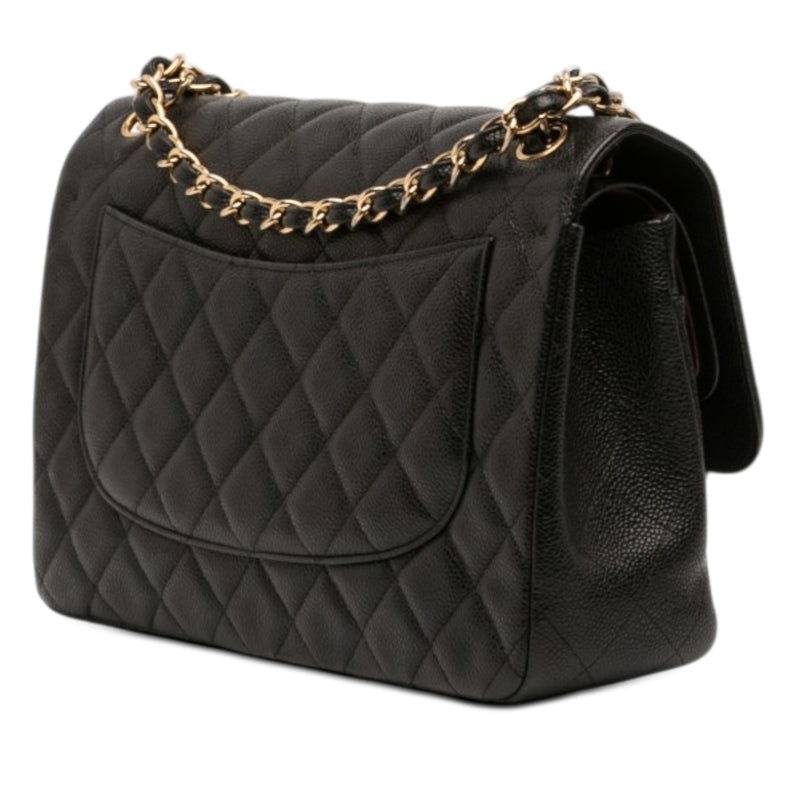 Jumbo Classic Caviar Double Flap - Image 2