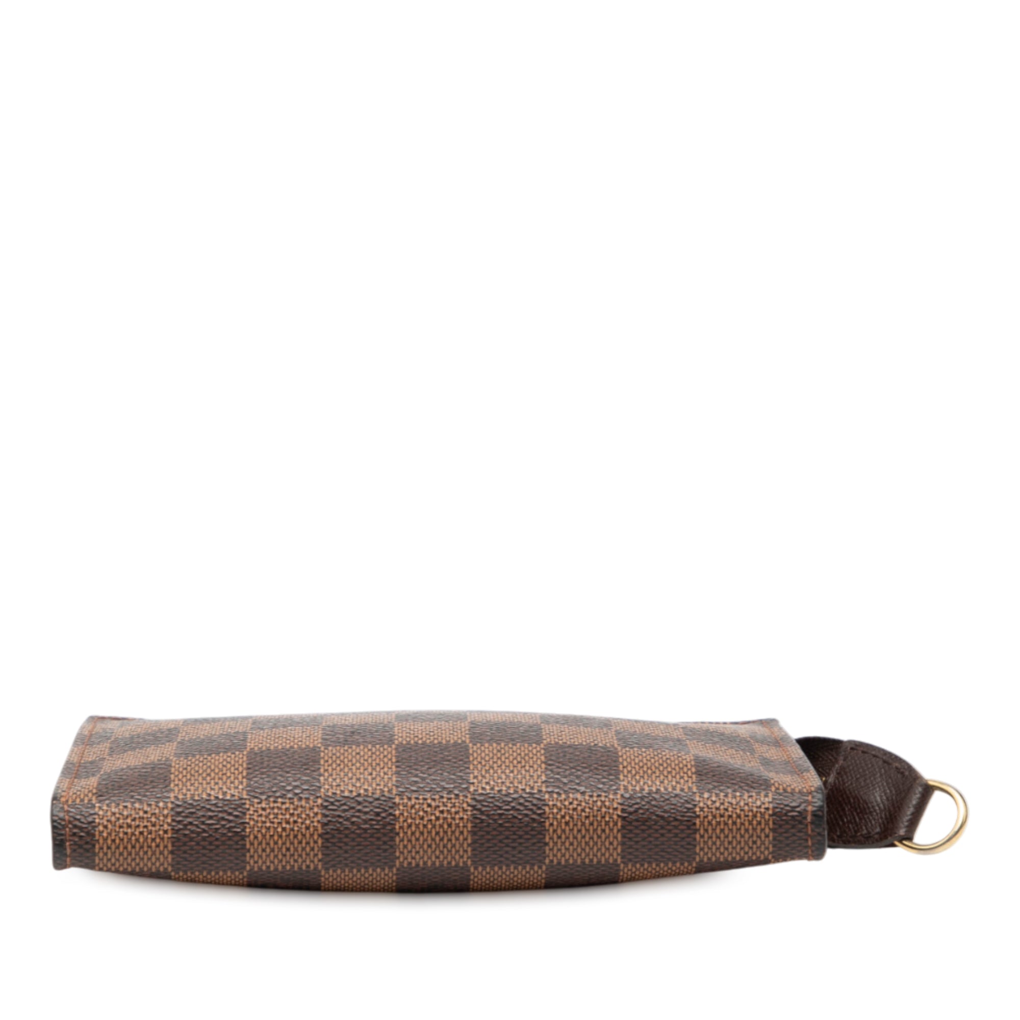 Damier Ebene Marais Bucket Pouch - Image 3