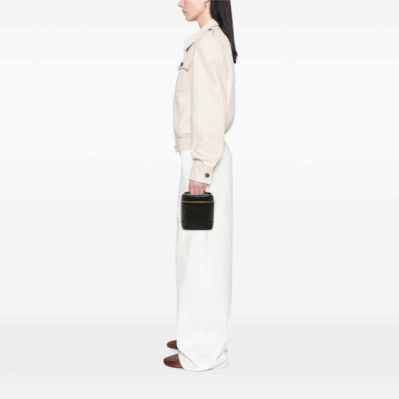 CC Caviar Vanity Bag - Image 6