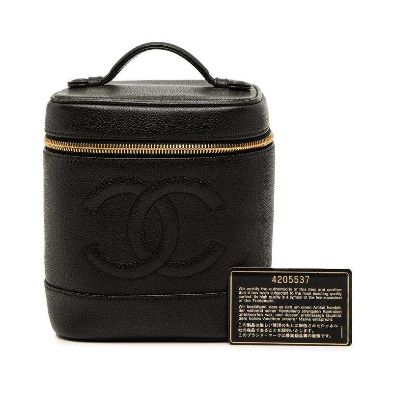 CC Caviar Vanity Bag - Image 7