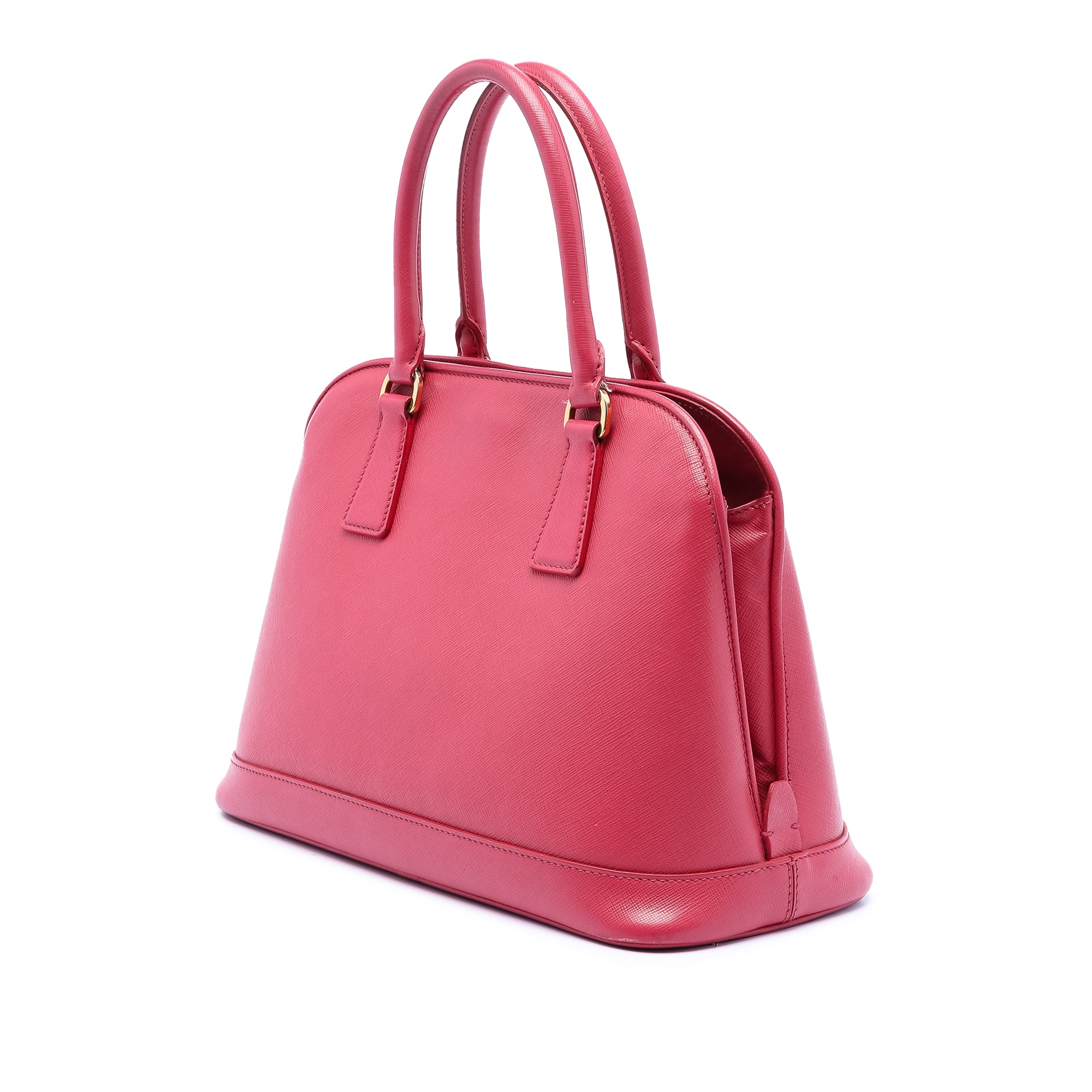 Medium Saffiano Lux Open Promenade Satchel - Image 2