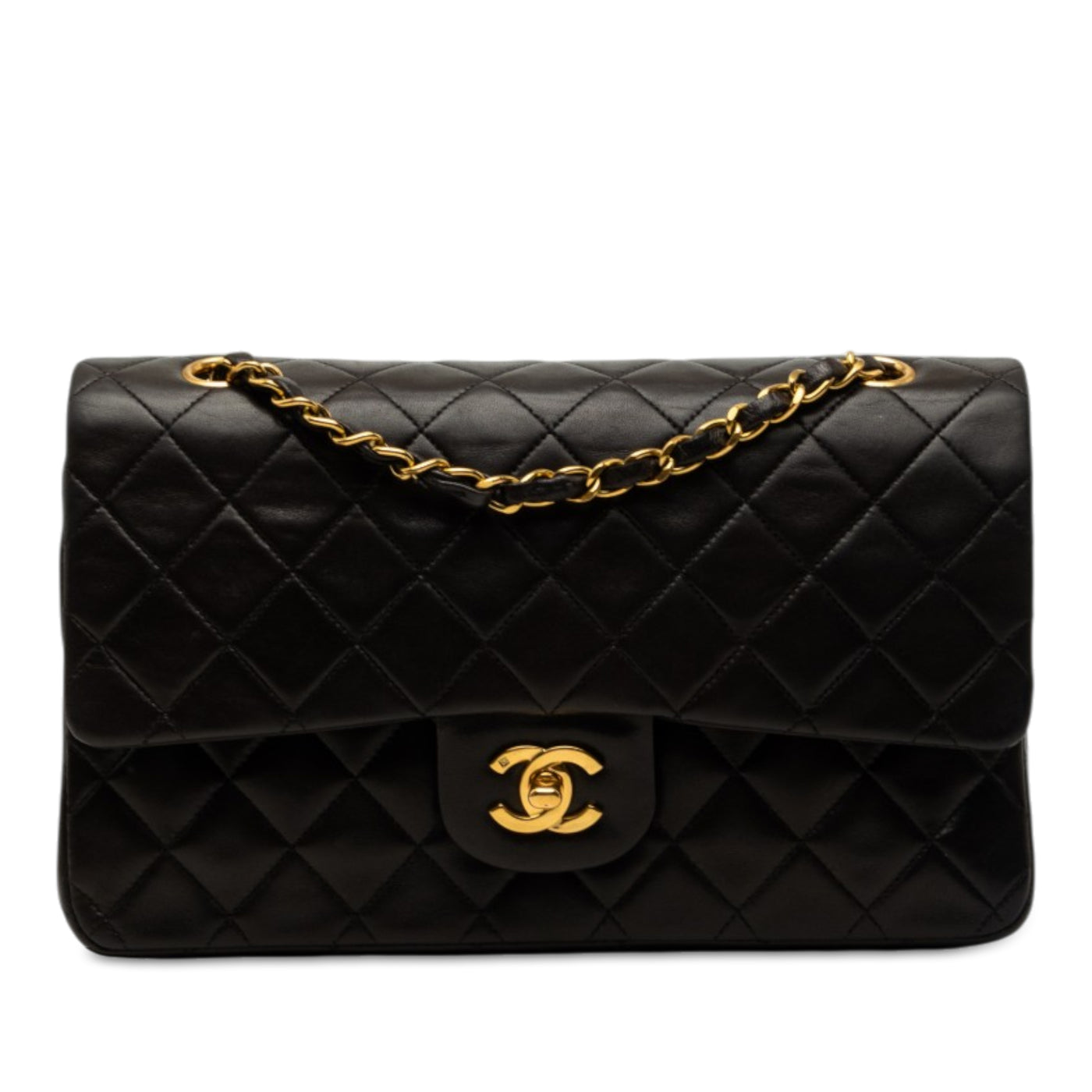 Medium Classic Lambskin Double Flap - Image 1