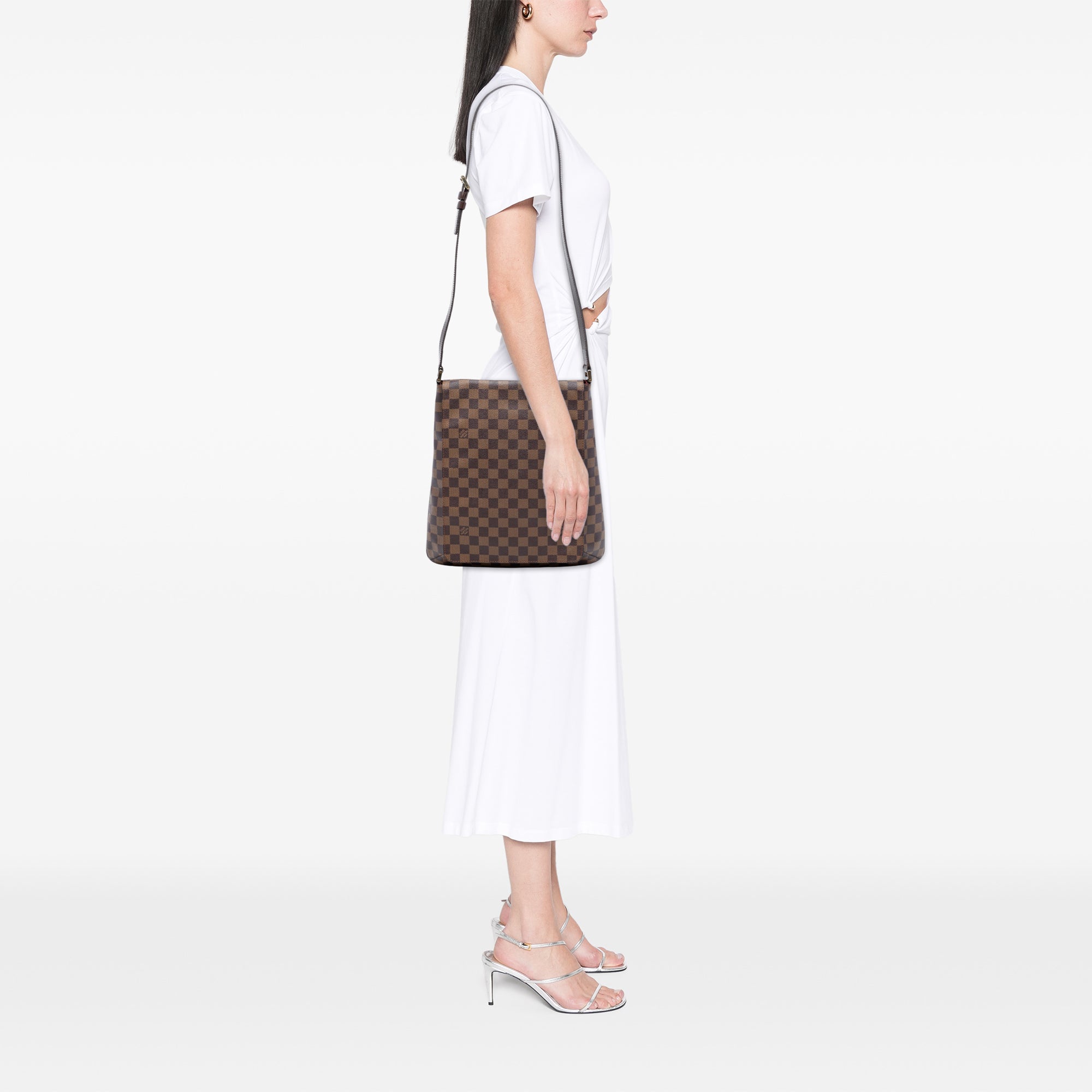 Damier Ebene Musette Salsa GM - Image 7