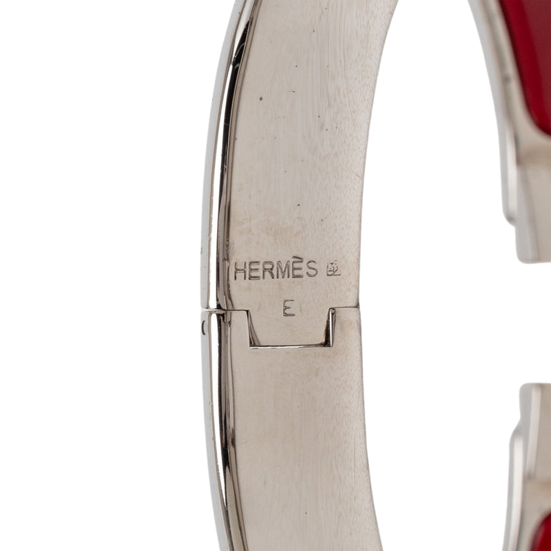 Narrow Enamel Clic H Bracelet PM - Image 4