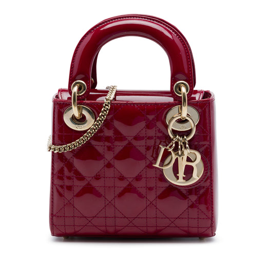 Mini Patent Cannage Lady Dior - Image 1