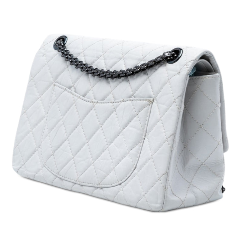 Quilted Aged Calfskin Reissue 2.55 Double Flap 225 - Image 2