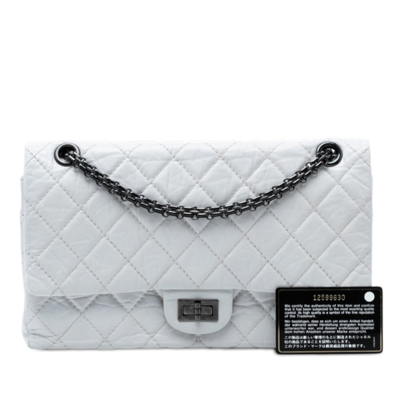 Quilted Aged Calfskin Reissue 2.55 Double Flap 225 - Image 8
