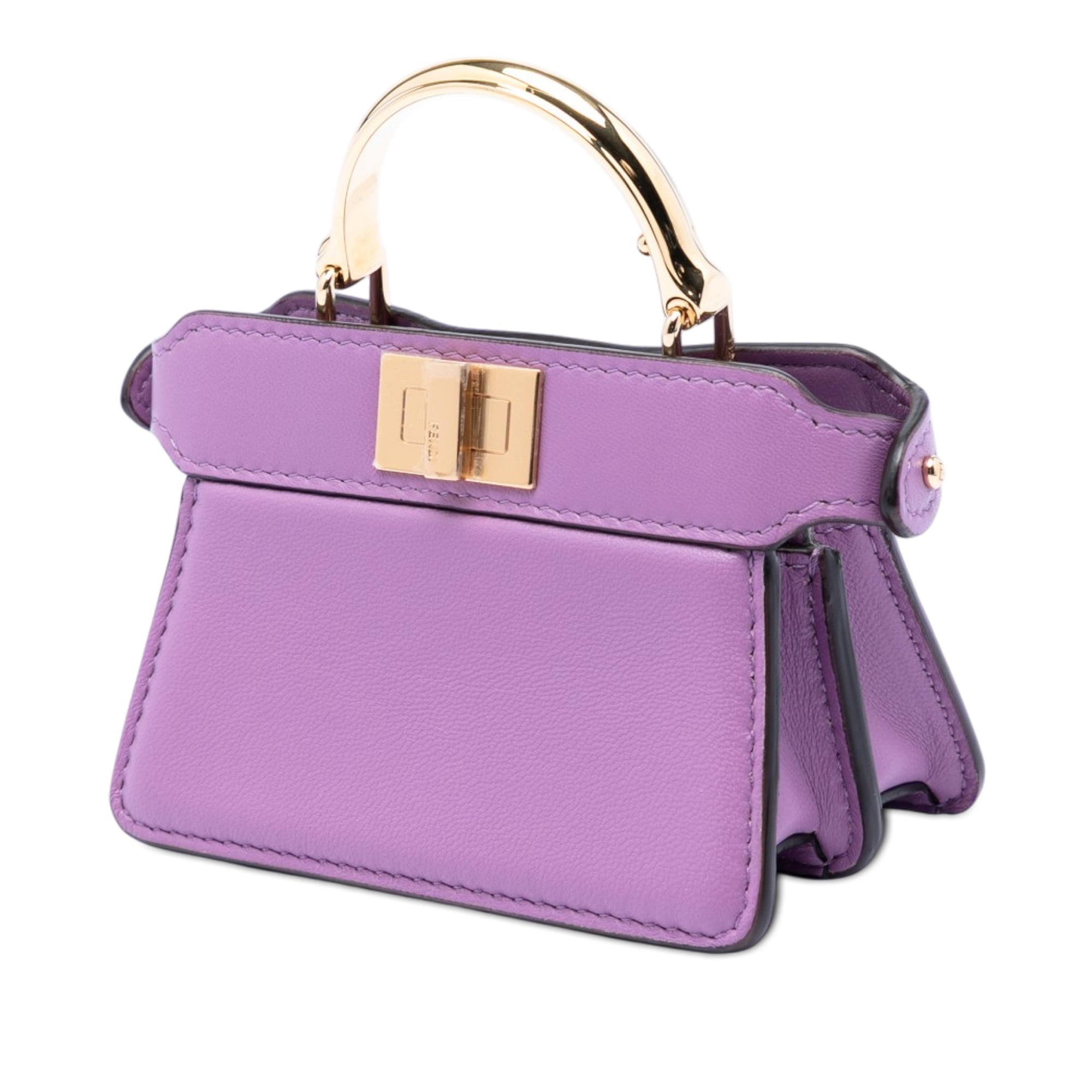 Nano Calfskin Peekaboo ISeeU Maxi Handle Satchel - Image 2