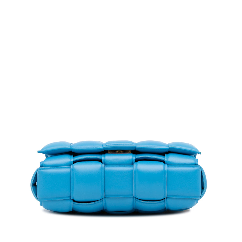 Nappa Intrecciato Padded Chain Cassette Satchel - Image 5
