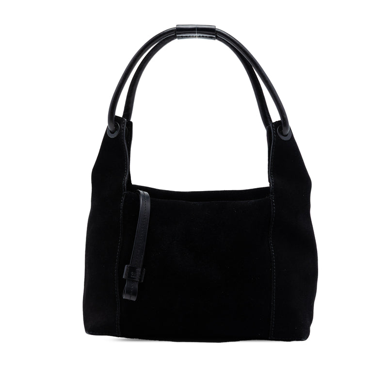 Suede Handbag