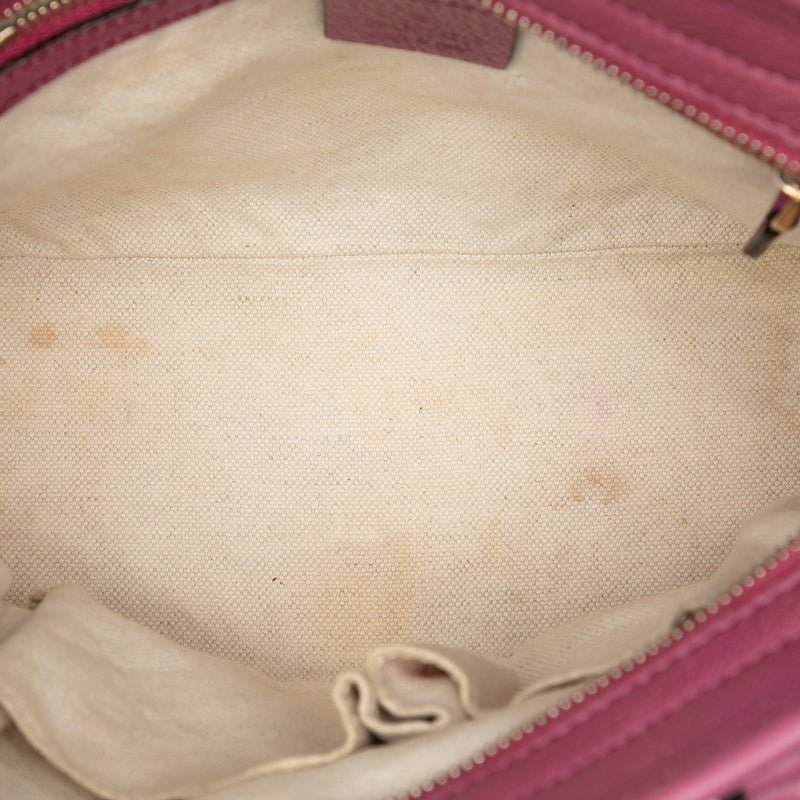 Small GG Canvas Bree Satchel - Image 4