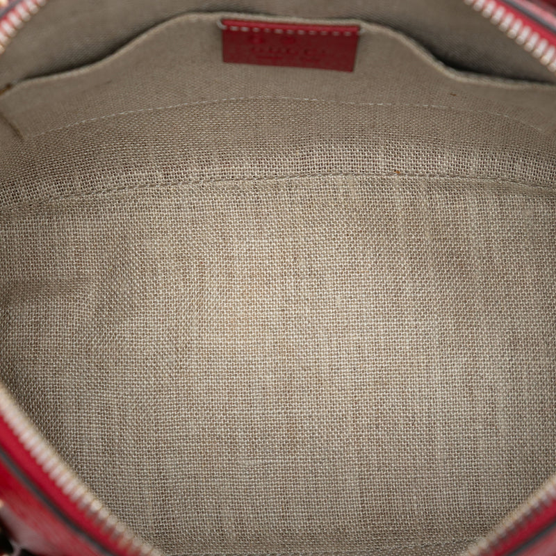Mini Calfskin GG Charm Dome Satchel - Image 4
