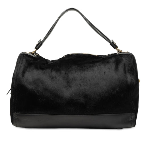 Pony Hair Top Handle Bag - Image 1