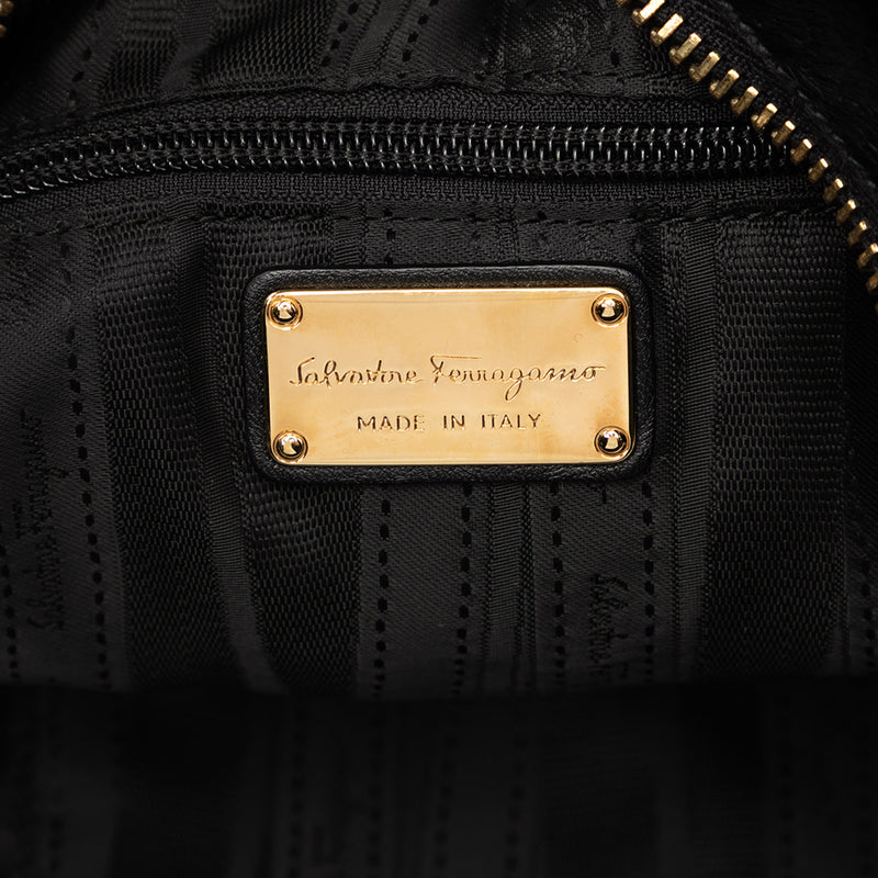 Pony Hair Top Handle Bag - Image 5