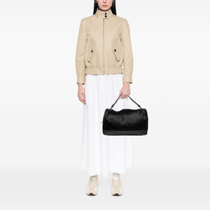 Pony Hair Top Handle Bag - Image 6