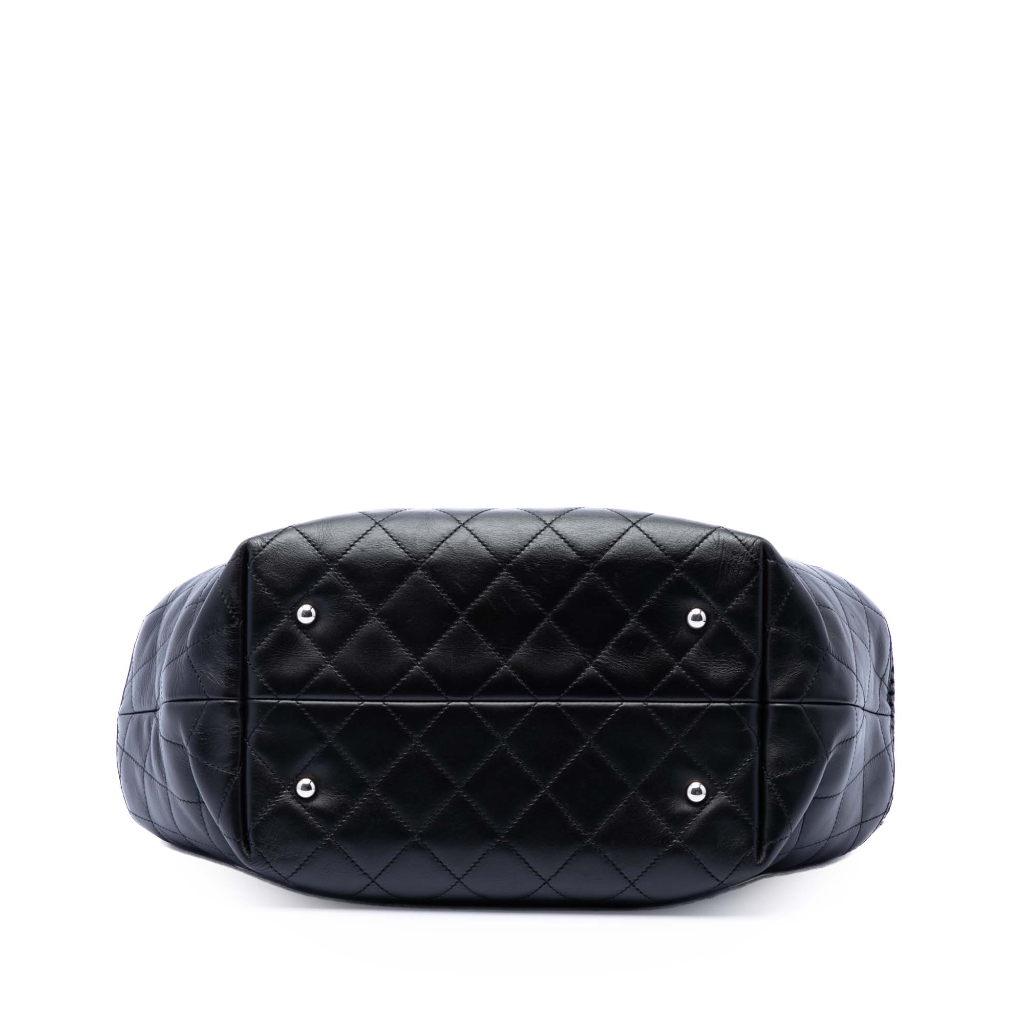 Perforated Calfskin Up In The Air North South Tote - Image 3