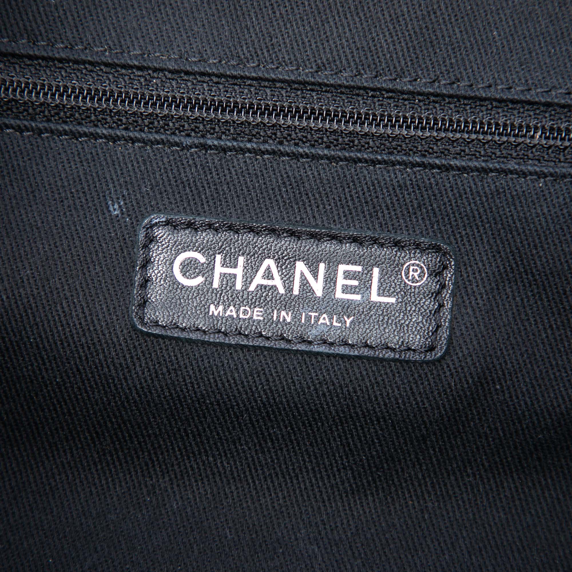 Perforated Calfskin Up In The Air North South Tote - Image 5