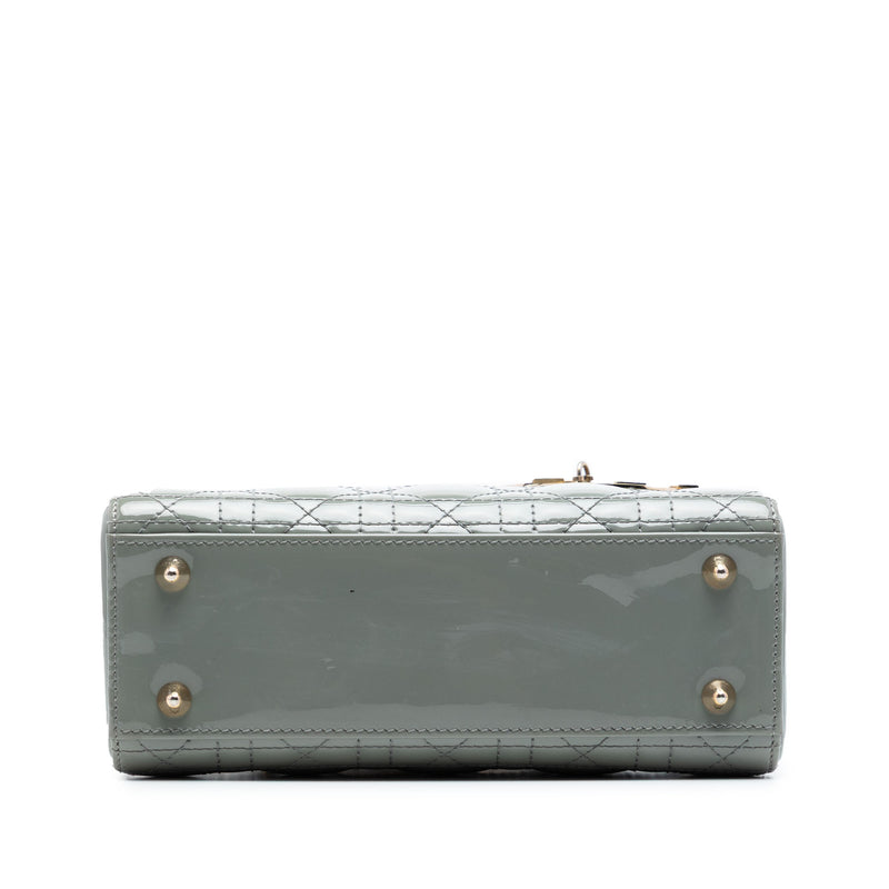 Small Patent Cannage Lady Dior - Image 3
