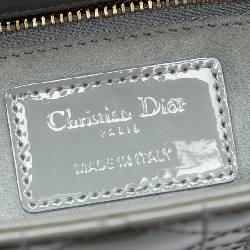 Small Patent Cannage Lady Dior - Image 5