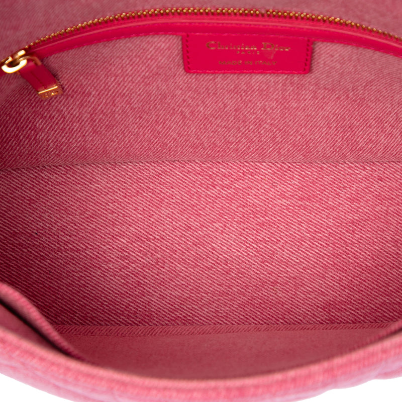 Medium Denim Macrocannage Caro Bag - Image 4