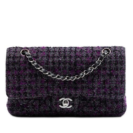 Medium Classic Tweed Double Flap - Image 1