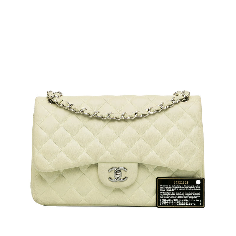 Jumbo Classic Caviar Double Flap - Image 13