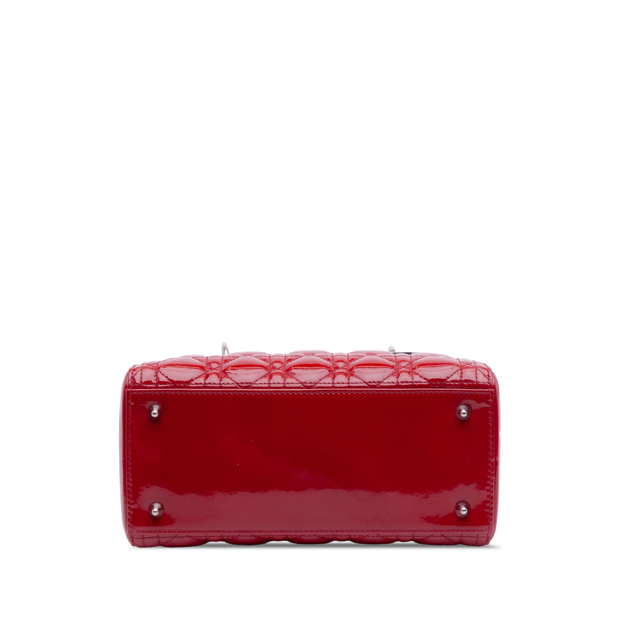 Medium Patent Cannage Lady Dior - Image 3
