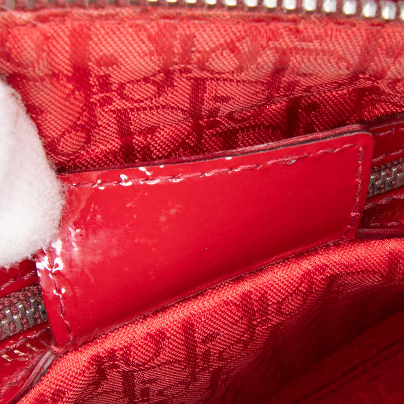 Medium Patent Cannage Lady Dior - Image 6