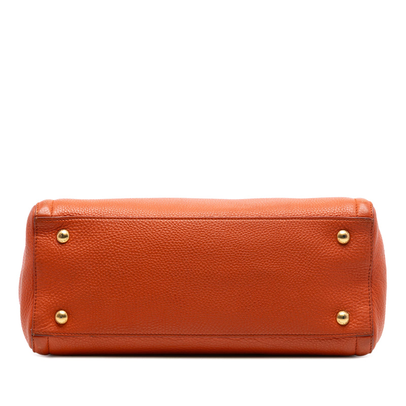 Vitello Daino Open Convertible Tote - Image 3
