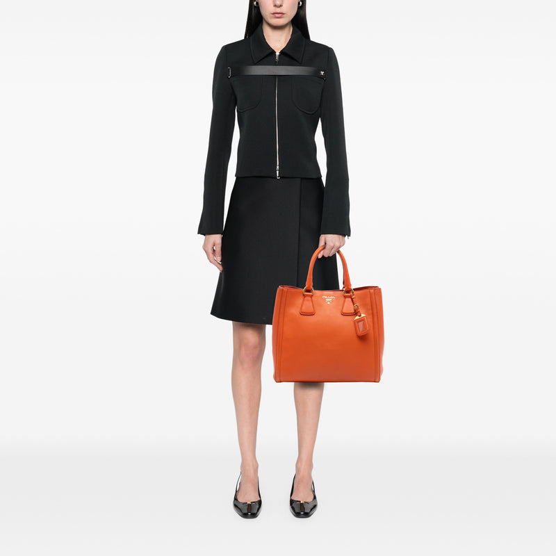 Vitello Daino Open Convertible Tote - Image 6